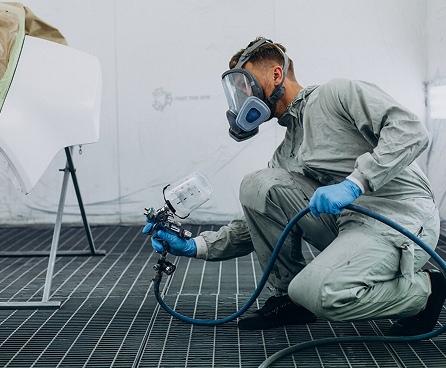 Profissional trabalhando